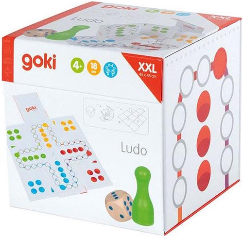 Goki XXL Ludo in Kubus Bordspel