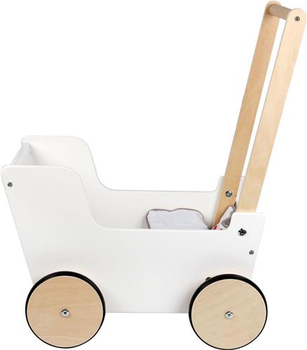 Small Foot - Houten Duwpoppenwagen Little Button