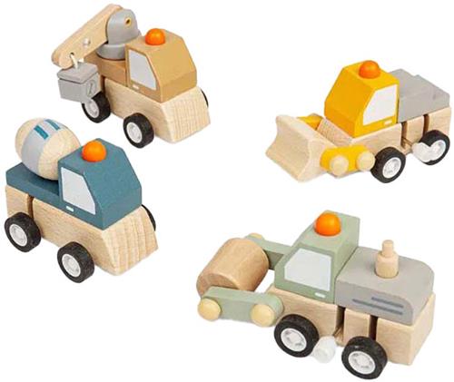 Bigjigs Houten Opwind Vrachtwagen