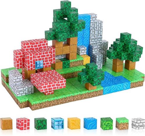 Magnetische bouwstenen - Voor jongens en meisjes van 3 jaar - Montessori speelgoed - Magneet blokken - 100 stuks