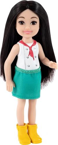 Barbie Tienerpop Chelsea Can Be Meisjes - 15,3 Cm - Wit/groen - Barbiepop