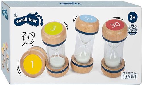 Small Foot - Houten Zandlopers XL Set, 4dlg.