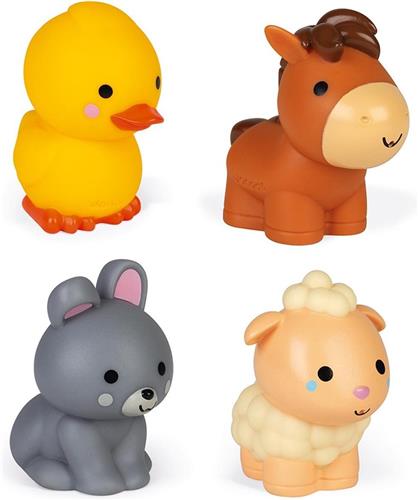 Janod Badspeelgoed - Spuitfiguur Boerderijdieren