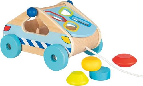 Goki Sorteerbox Auto aan Trekkoord