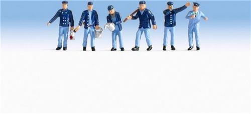 NOCH 36282 N Machinist / rangeerders figuren Geverfd, Staand