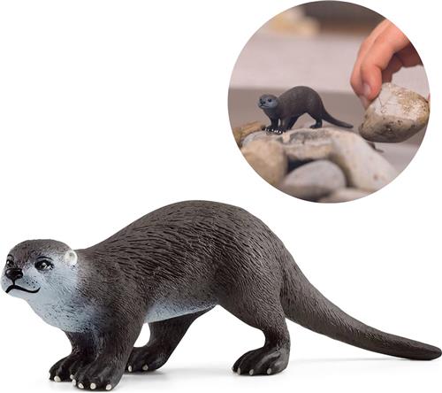 SLH14865 Schleich Wild Life - Otter, Figuur voor Kinderen 3+