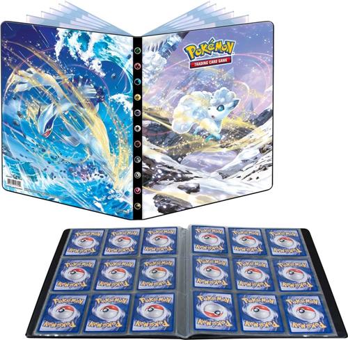 Pokémon Portfolio - Sword & Shield Silver Tempest 9-Pocket Verzamelmap - Pokémon Kaarten