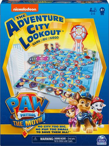 PAW Patrol De Film - Avonturenstad-bordspel