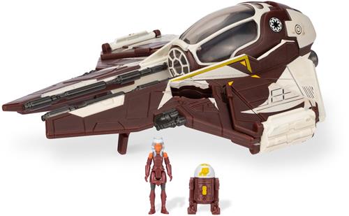 Star Wars- Vehicle Multipack (7,5cm Vehicle & Figure + 7,5cm Vehicle) - Ahsoka Tano - Starfighter Evolution Box Set