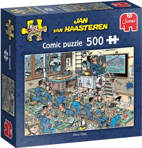 Jan van Haasteren JvH Navy Class (500 pieces), 500 stuk(s), Humor, 12 jaar
