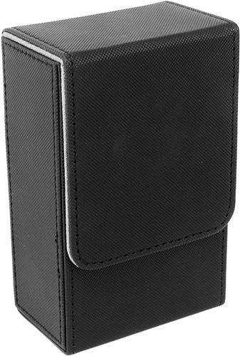 Inovra Plus - Tarot Opbergdoos 57x86x137mm Groot Formaat PU Lederen Draagbare Tarotkaartdoos voor Universele Standaardformaat Tarotkaarten zwart - Handige Tarotkaarthouder met Sleuf - Kwalitatieve Tarot Opberghoes in Zwart Design