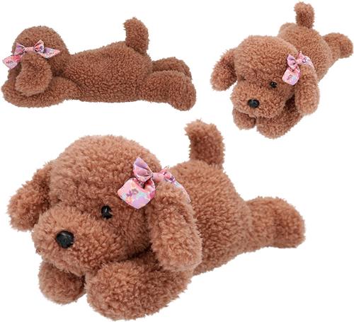 Depesche - TOPModel knuffel hond 24 cm - FLORAL