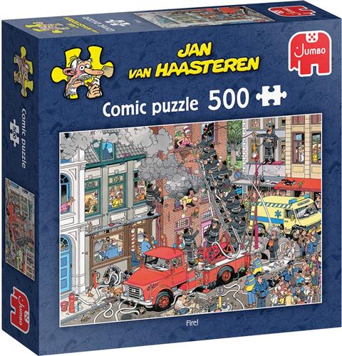 Jan van Haasteren JvH Fire! (500 pieces), 500 stuk(s), Humor, 12 jaar
