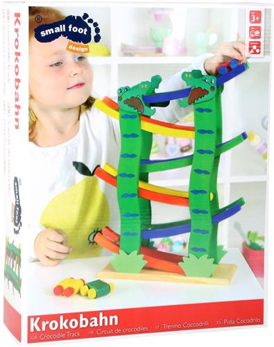 Small Foot - Speelset Autobaan Houten Krokodil