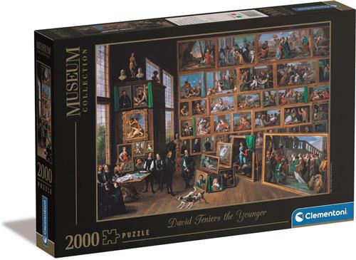 Clementoni - Puzzel 2000 Stukjes High Quality Collection Museum Teniers, Archduke Leopold Wilhelm, Puzzel Voor Volwassenen en Kinderen, 14-99 jaar, 32576