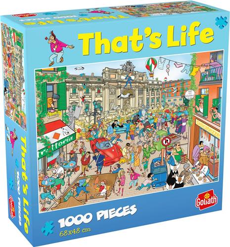That´s life puzzel 1000 stukjes Rome