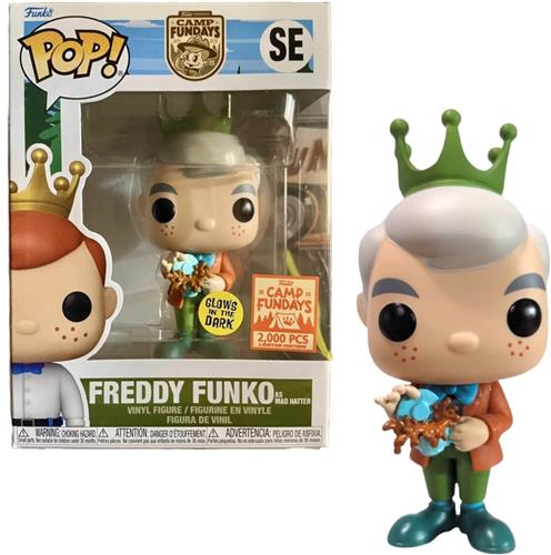 Funko Pop! - Camp Fundays: Freddy Funko As Mad Hatter GITD #SE - Limited Edition 2000Pcs