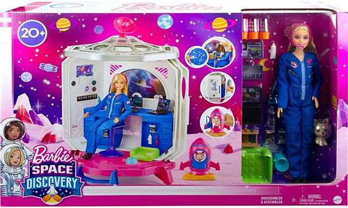 Barbie Ruimteverkenning - Ruimtestation Speelset - Speelfigurenset