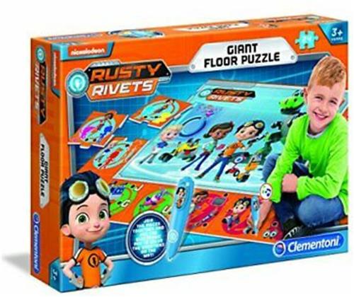 Clementoni Interactieve Vloer Puzzel Rusty Rivets 24 stukjes