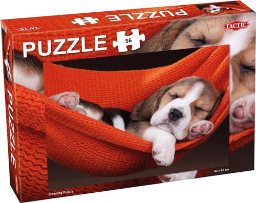 Puzzel Sleeping Puppy - 56 Stukjes