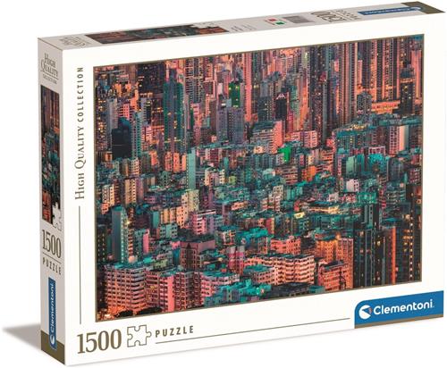 Clementoni High Quality Collection - Puzzel 1500 Stukjes - The Hive, Hong Kong - Puzzel Voor Volwassenen
