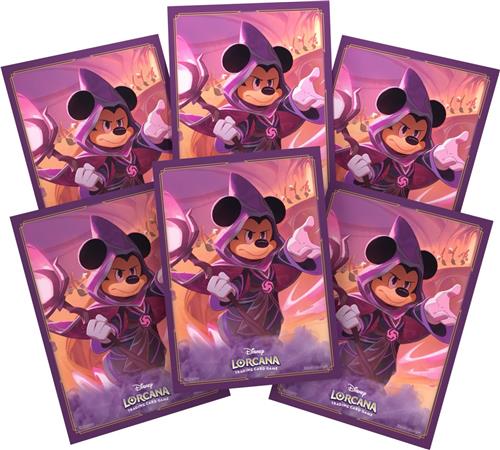 Disney Lorcana: Card Sleeves Sorcerer Mickey (65x)