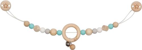 Goki Houten Wandelwagenketting Ster met Clips