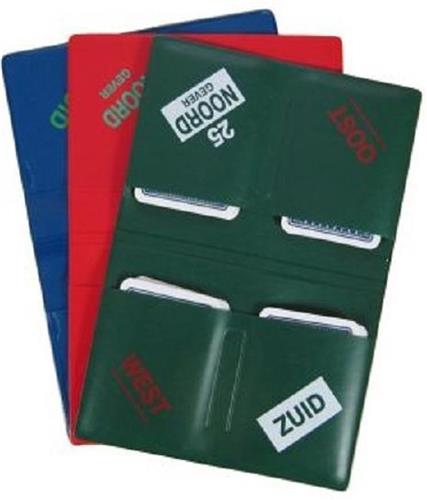 Voorbedrukte mapjes 25 t/m 32 GROEN