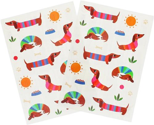 Rex London kindertatoeage - Teckel