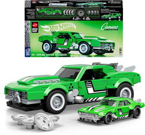 Mattel Brick Shop Hot Wheels Custom '68 Camaro