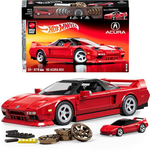 Mattel Brick Shop Hot Wheels '90 Acura NSX