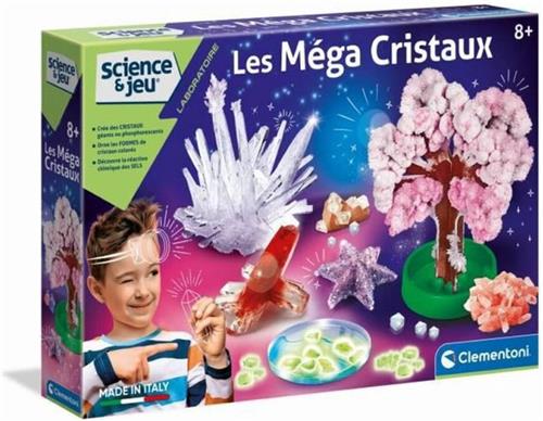 Wetenschapsspel Clementoni The Mega Crystals Frans 52490