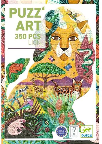 DJ07660 Puzzel: Puzz'Art Leeuw - 350 stukjes