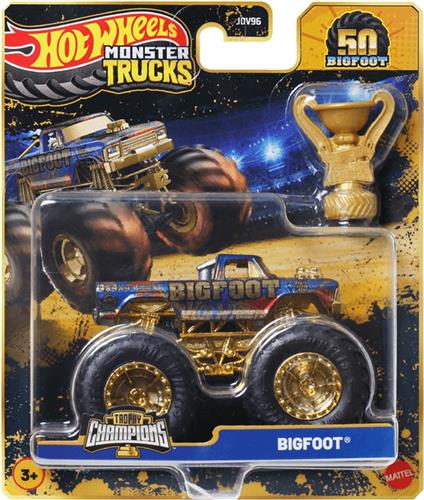 Hot Wheels monster jam truck Bigfoot - monstertruck 9 cm schaal 1:64