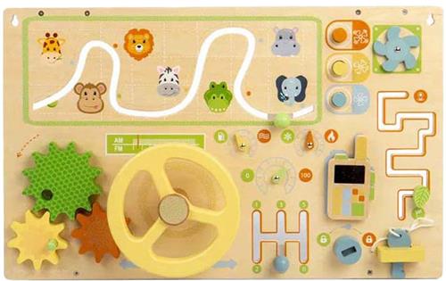 Bigjigs Toys Jungle Busy Board.