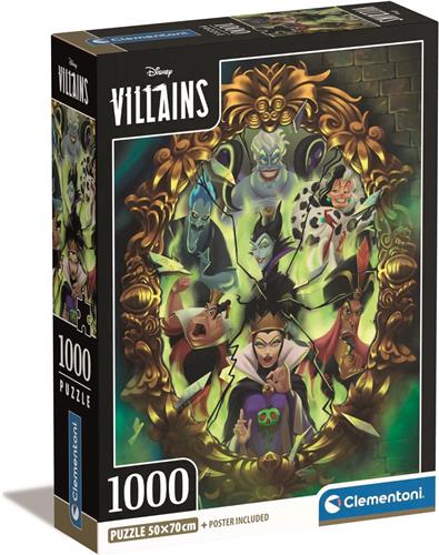 DISNEY 100 VILLAINS ILLUSTRATO