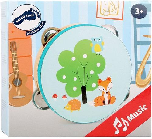 Small Foot - Houten Tamboerijn Kleine Vos
