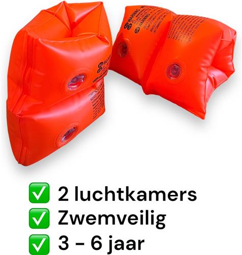 Intex Zwemvleugeltjes 3-6 Jaar Rood
