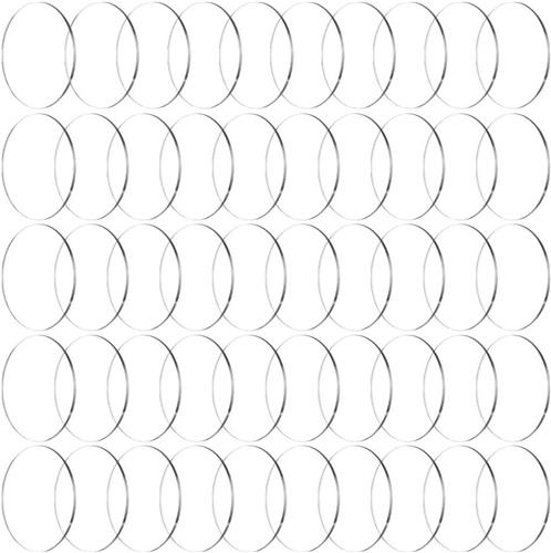 **JGS Premium - Doorzichtige ronde miniatuurbases voor Wargaming 50 stuks | 40 x 2 mm | Acrylbasissen voor verzamelfiguren** Maak je bordspel compleet met deze platte ronde acrylbasissen hoofdzakelijk gebruikt voor gaming miniaturen en tafelspellen.