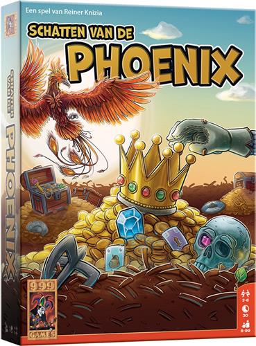 999 Games - Schatten van de Phoenix - Spannend snel kaartspel - Eenvoudige spelregels