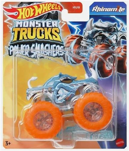 Hot Wheels monster jam truck Rhinomite - monstertruck 9 cm schaal 1:64