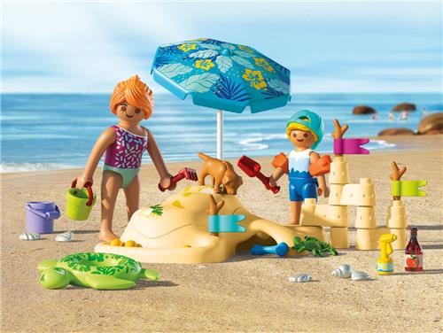 Familieplezier op het strand