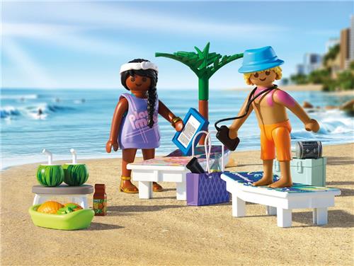 Stranduitje met koppel