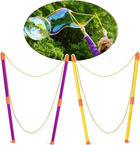 JGS Premium - Bubble sticks voor grote zeepbellen, speelgoed voor kinderen en volwassenen