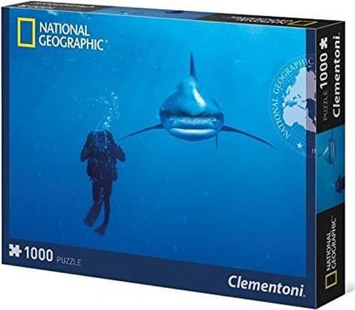 Clementoni National Geographic - Whitetip Shark - 1000 Stukjes