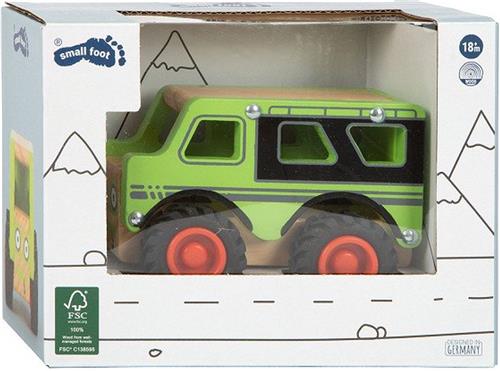 Small Foot - Houten Off-Road Jeep Groen