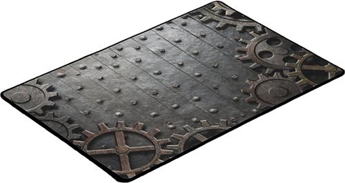 Offline - Speelmat: Rusty Gears - 60x40 cm - Polyester
