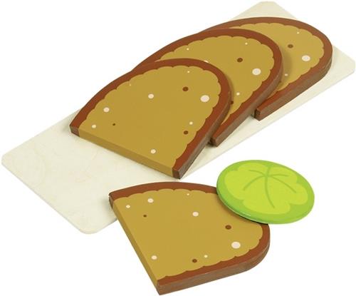 Goki Broodplankje met Boterhammen Hout