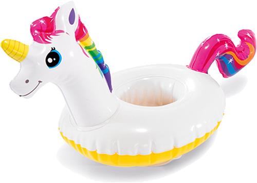 Intex 57506NP Opblaasbare Bekerhouder Eenhoorn 41x20 cm 3 Stuks
