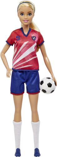 Barbie Careers Voetballer - Pop